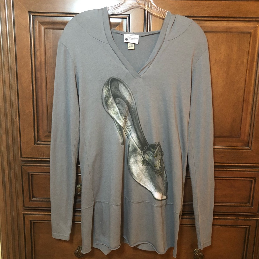 Disney Parks Cinderella Cozy Tunic Tee w/ Hood